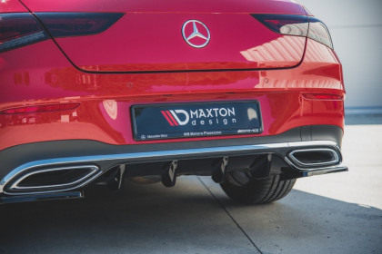 Spoiler zadního nárazníku Mercedes-Benz CLA Shooting Brake AMG-Line X118 carbon look