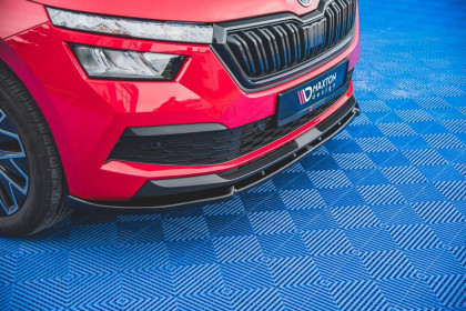Spojler pod nárazník lipa V.2 Škoda Kamiq carbon look