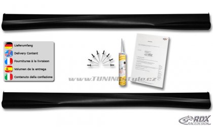 Prahy, kryty prahů RDX RENAULT Megane 4 Limousine &amp; Grandtour Turbo