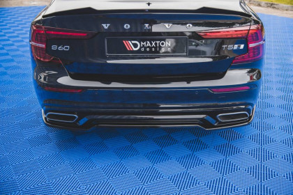 Spoiler zadního nárazníku Volvo S60 R-Design Mk3 carbon look