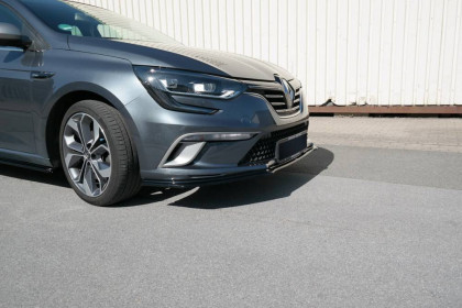 Spojler pod nárazník lipa Renault Megane Mk.4 GT-Line černý lesklý plast