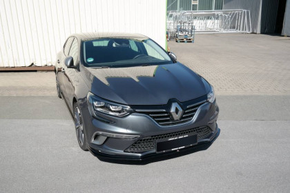 Spojler pod nárazník lipa Renault Megane Mk.4 GT-Line černý lesklý plast