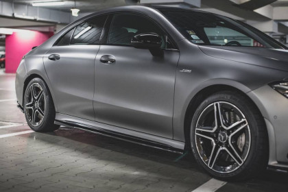 Prahové lišty Mercedes-AMG CLA 35 / 45 C118 carbon look