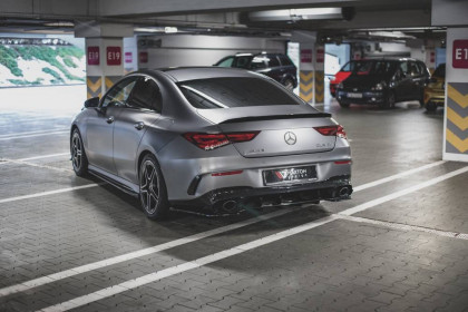 Difuzor zadního nárazníku Mercedes-AMG CLA 35 / 45 C118 černý lesklý plast