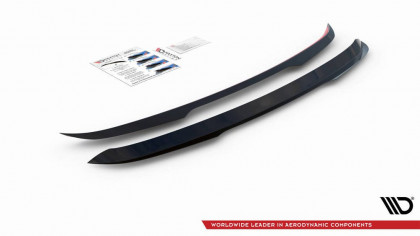 Prodloužení spoileru Citroen DS4 černý lesklý plast