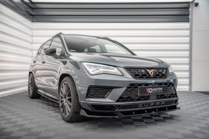 Spojler pod nárazník lipa V.1 Cupra Ateca černý lesklý plast