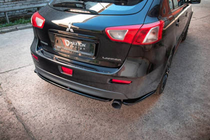 Spoiler zadního nárazníku Mistubishi Lancer Sportback Mk8 carbon look