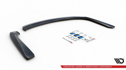 Spoiler zadního nárazníku Mistubishi Lancer Sportback Mk8 carbon look