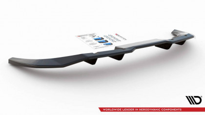 Spoiler zadního nárazníku Audi Q3 Sportback S-Line s křidélky carbon look