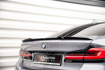 Prodloužení spoileru BMW 5 G30 Facelift M-Pack černý lesklý plast