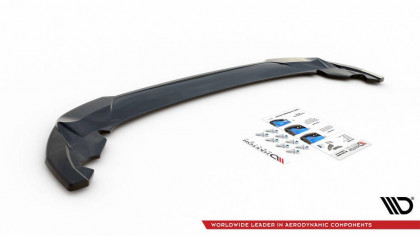 Spoiler zadního nárazníku Seat Leon FR Hatchback Mk4 černý lesklý plast