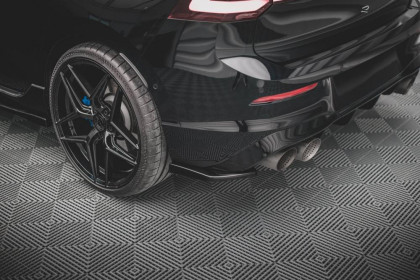 Splittery zadní boční V.2 Volkswagen Golf R Mk8 carbon look