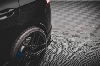 Splittery zadní boční V.2 Volkswagen Golf R Mk8 carbon look