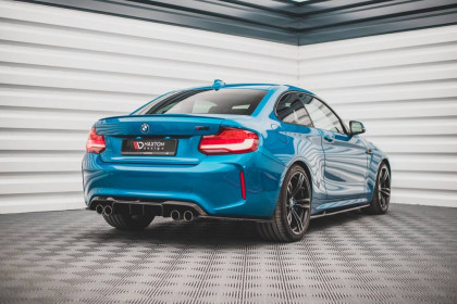 Splittery zadní boční V.3 BMW M2 F87 carbon look