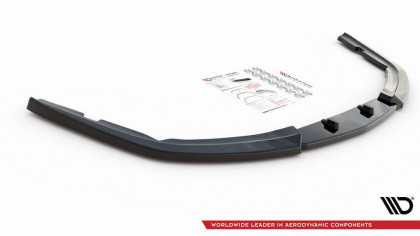 Spojler pod nárazník lipa V.2 Honda Accord Mk7 Type-S černý lesklý plast