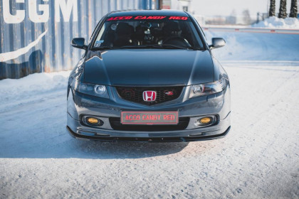 Spojler pod nárazník lipa V.2 Honda Accord Mk7 Type-S carbon look