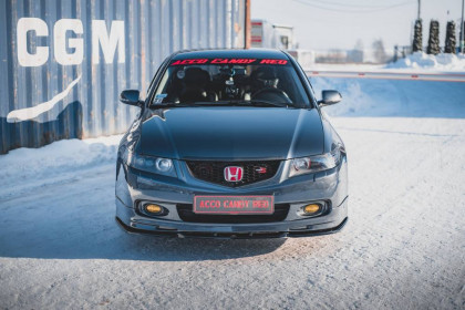 Spojler pod nárazník lipa V.3 Honda Accord Mk7 Type-S carbon look