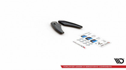 Splittery zadní boční V.1 Audi S3 8Y černý lesklý plast