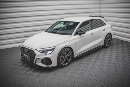 Prahové lišty Audi S3 / A3 S-Line 8Y carbon look