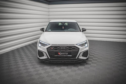 Spojler pod nárazník lipa V.4 Audi S3 / A3 S-Line 8Y carbon look