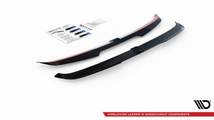 Prodloužení spoileru V.2 Audi S3 / A3 S-Line 8Y černý lesklý plast
