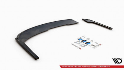 Spoiler zadního nárazníku V.2 Audi A4 S-Line B9 carbon look