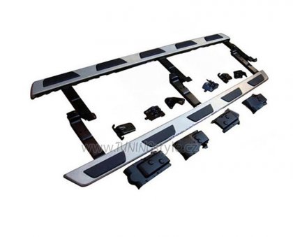 Boční nášlapy Audi Q7 4L 06- nerez