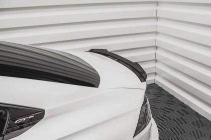 Prodloužení spoileru Peugeot 508 Sedan Mk2 černý lesklý plast