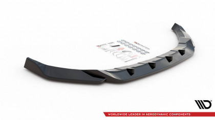 Spojler pod nárazník lipa V.1 Volkswagen T-Roc Mk1 carbon look