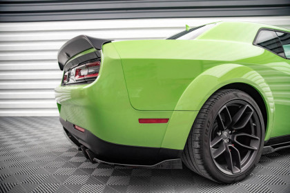 Splittery zadní boční Dodge Challenger SRT Hellcat Mk3 carbon look