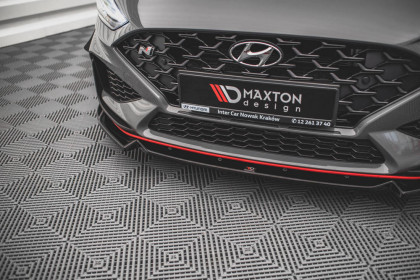 Spojler pod nárazník lipa V.2 Hyundai I30 N Hatchback/Fastback Mk3 Facelift černý lesklý plast