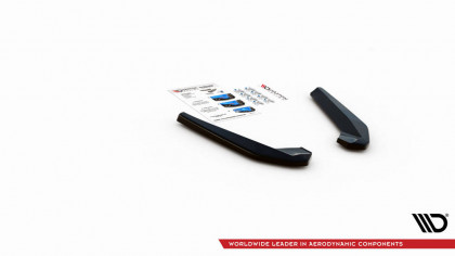Splittery zadní boční BMW X1 M-Pack F48 černý lesklý plast