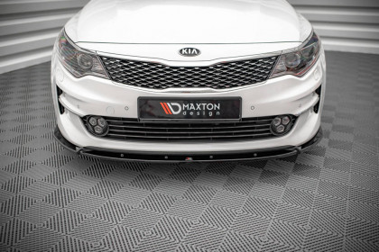 Spojler pod nárazník lipa V.1 Kia Optima Mk4 černý lesklý plast