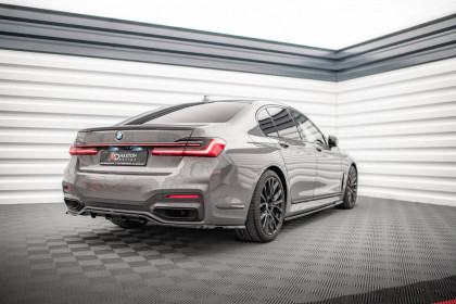Spoiler zadního nárazníku BMW 7 M-Pack G11 Facelift černý lesklý plast