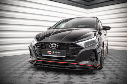 Spojler pod nárazník lipa V.1 Hyundai I20 N Mk3 černý lesk
