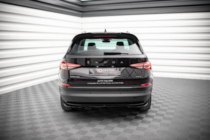 Spoiler zadního nárazníku Škoda Kodiaq Mk1 Facelift černý lesk