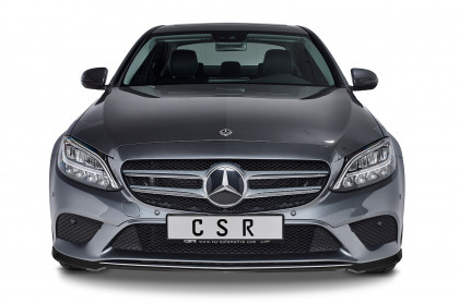 Spoiler pod přední nárazník CSR CUP - Mercedes Benz C W205 18-21 carbon look lesklý 