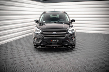 Spojler pod nárazník lipa V.2 Ford Escape ST-Line Mk3 carbon look