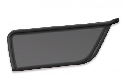 Spoiler pod zadní nárazník CSR - VW Golf 7 Variant R-Line carbon look lesklý