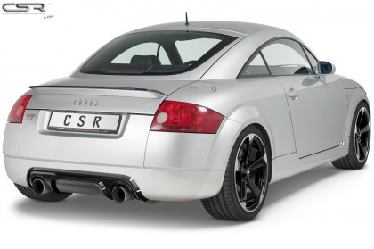 Spoiler pod zadní nárazník CSR - Audi TT 8N 98-06 duplex černý matný