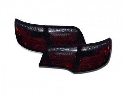 Zadní světla s LED dynamickým blinkrem AUDI A6 C6 4F Avant 04-11 červená/kouřová
