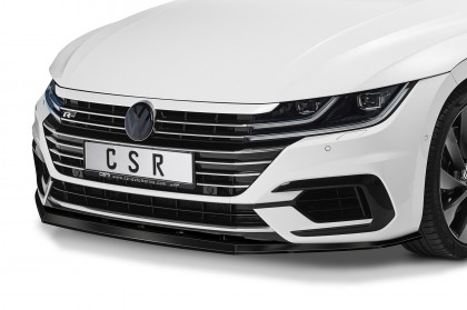 Spoiler pod přední nárazník CSR CUP - VW Arteon R-line černý lesklý
