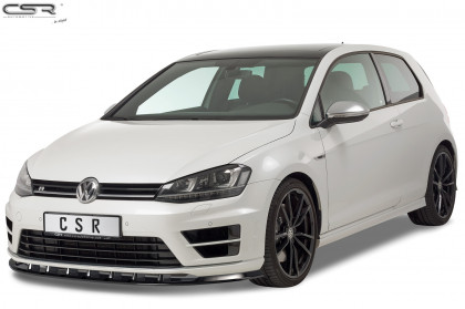 Spoiler pod přední nárazník CSR CUP - VW Golf VII R 13-17 černý matný
