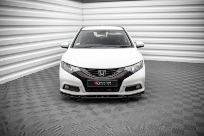 Spojler pod nárazník lipa V.2 Honda Civic Mk9 carbon look