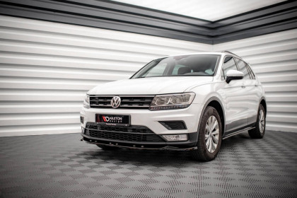 Spojler pod nárazník lipa Volkswagen Tiguan Mk2 carbon look
