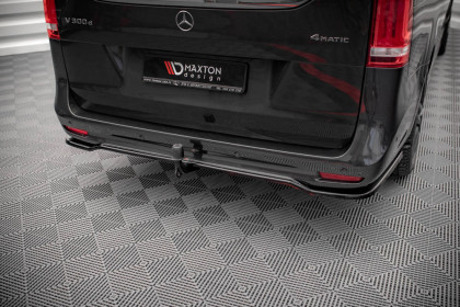 Spoiler zadního nárazníku Mercedes-Benz V-Class AMG-Line W447 Facelift carbon look