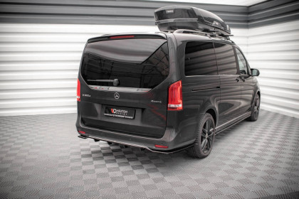 Spoiler zadního nárazníku Mercedes-Benz V-Class AMG-Line W447 Facelift carbon look