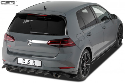 Křídlo, spoiler střešní CSR -  VW Golf VII GTI, GTD, R, R-Line, GTI TCR 12-19 carbon look matný