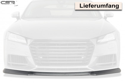 Spoiler pod přední nárazník CSR CUP - Audi TTS FV/8S černý lesklý
