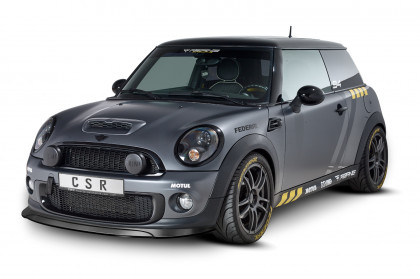 Spoiler pod přední nárazník CSR CUP - Mini Rxx carbon look matný